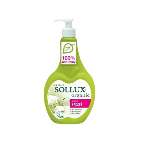 SOLLUX ORGANIC Płyn do mycia naczyń 500ml